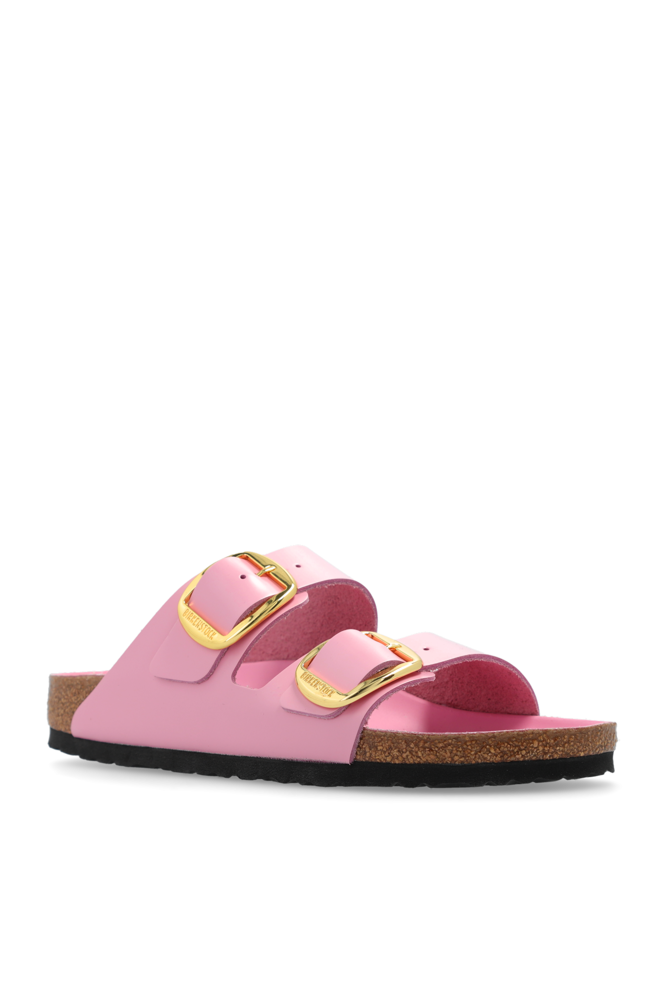 Birkenstock big sale buckle pink